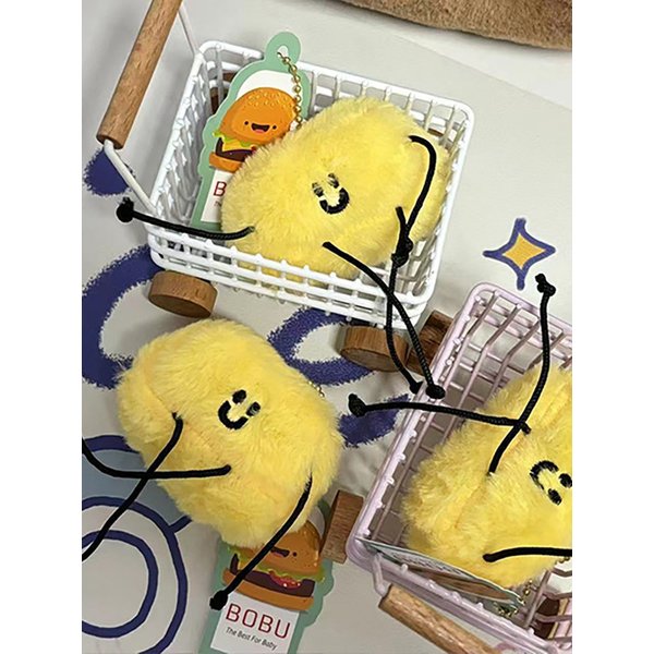 버터 마가린 미니 인형 열쇠고리 키링