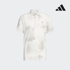 25SS 남성 얼티밋 투어 프린트 쿨링 폴로 반팔 티셔츠 다크핑크 JN9141