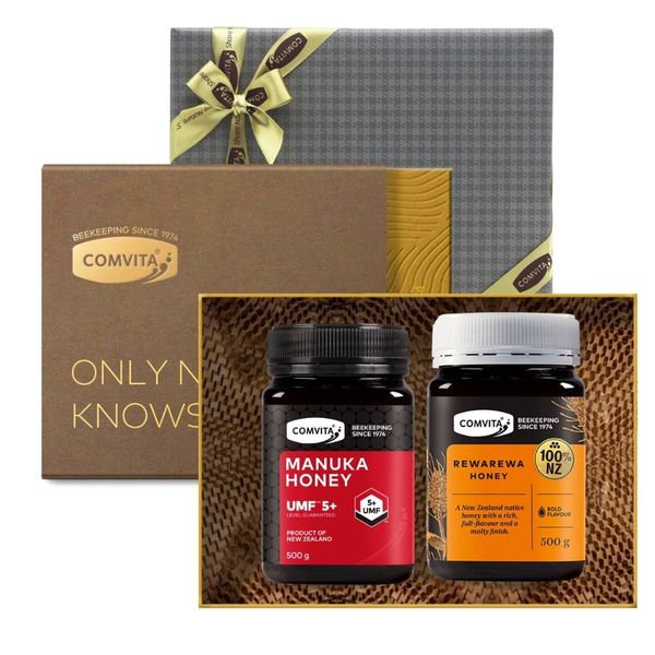 UMF5+ 마누카꿀 500G+레와레와꿀 500G 세트