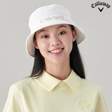 캘러웨이 여성 로고 밴드 버킷 햇(CWAC24X204)