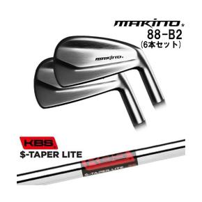 3451926 MAKINOGOLF 88-B2 아이언 6개 set(5I-PW)5P마키노 골프 KBS -TAPE IA3317525