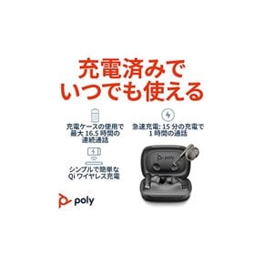 Poly Plantronics Voyager Free 60 좌우 분리형 무선 헤드