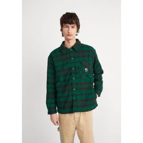 4173945 Tommy Hilfiger LINED - Shirt court green check