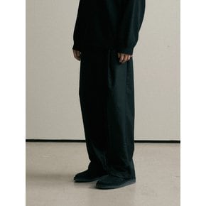 CTO deep tuck pants (black)