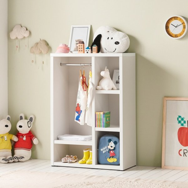 자녀방 어린이 행거 옷장 84cm P00000II (착불)