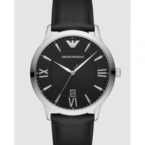 5023166 Emporio Armani Black Mens Analogue Watch - black 103623147