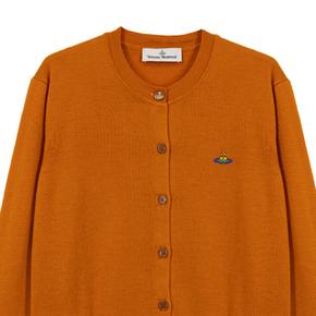 여성 베아 메리노울 가디건 BURNT ORANGE