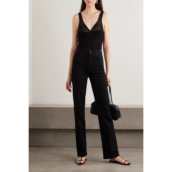 더 킥 잇 하이웨이스트 스트레이트 진 46376663162942611