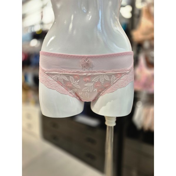 [시흥점] S 비너스) 레이저컷 자수 브래지어 세트 레이스팬티 VPTB461S-PK