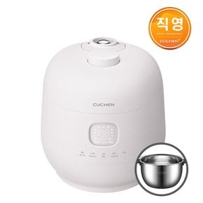 본사직영 브레인 블라썸화이트 풀스텐 듀얼 6인 IH압력밥솥 CRH-TWS0610BW