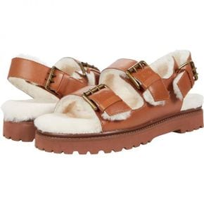 3702352 Madewell The Shearling-Lined Madelyn Sandal