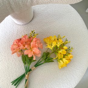 프리지아 부쉬 조화 (피치)