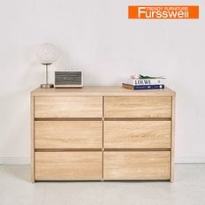 품질인증  정품자재사용/ 퍼스웰 로이스 UV하이그로시 1200와이드 3단서랍장(NC_010)
