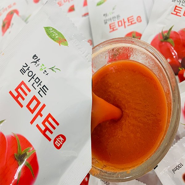 갈아서 끓인 생생 토마토즙100% 50포 100ml