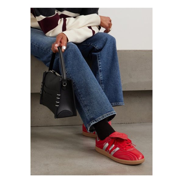 삼바 Lt 가죽 스니커즈 레드 46376663162926276