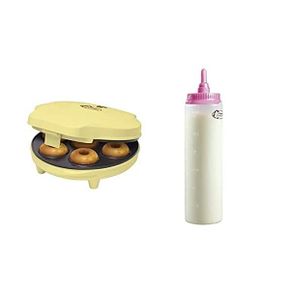 독일 베스트론 와플메이커 Bestron Donut Maker in Yellow and Bestron Dough Scoop with Scale