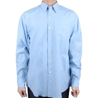 오라리 24SS 남성 워시드 핀스 트윌 빅 셔츠 삭스블루 A24SS02TN SAXBLUE