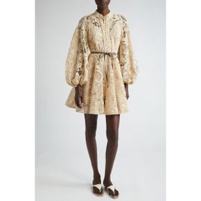 5074185 Zimmermann Waverly Long Sleeve Lace Minidress