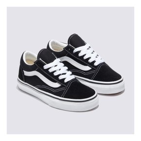 VANS반스 남녀공용 키즈 Old Skool 올드스쿨 (블랙) VN000W9T6BT1