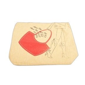 크로스백 가방 여성 남성 에코백 숄더 캔버스 빨간