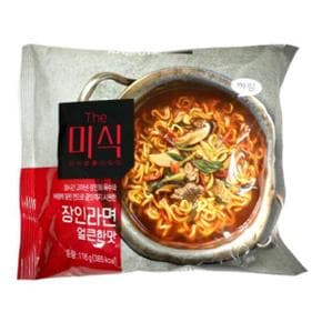 하림 The 미식 장인라면 얼큰한맛 116g 12개