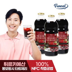 NFC착즙100% 리얼 몽모랑시 타트체리 주스 원액 1000ml x3병