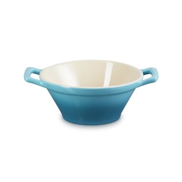 르크루제 카술레 서빙볼 17cm 캐리비안 블루