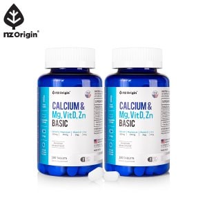 엔젯오리진 칼슘 앤 마그네슘 비타민D 아연 베이직(180정)(6개월분) x 2통