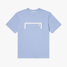 [여주점] AIR MESH BIG LOGO TEE-LIGHT BLUE