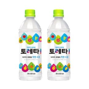 토레타 500ml x 24입 한박스 페트