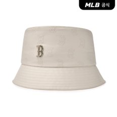 [코리아공식] 클래식 모노그램 톤톤 3D 엠보 자카드 버킷햇 BOS (Cream)