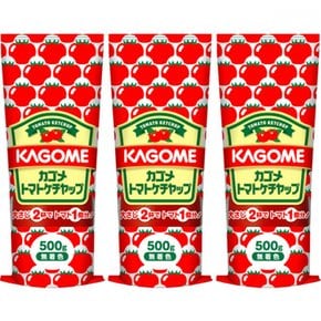 카고메 (KAGOME) 카고메 토마토 케첩 500g 3개 2803