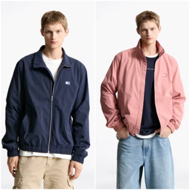 타미진스 남성 에센셜 스탠드 칼라 재킷 T32F6WJC14TMT1 TOMMY JEANS