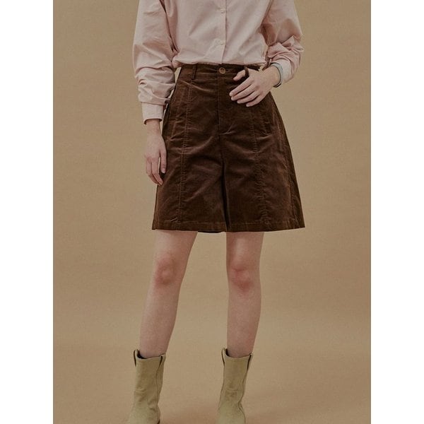 치프 코듀로이 하프 팬츠