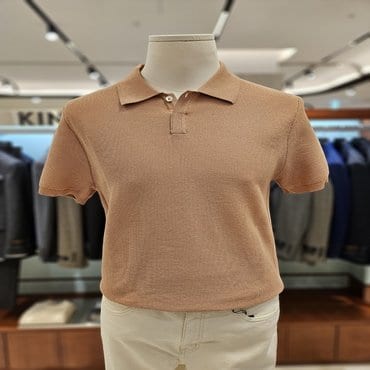 킨록바이킨록앤더슨 버튼카라 니트짜임 면 티셔츠 7종 택1(JHY91234567)