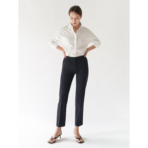 Pencil straight trousers - Dark navy