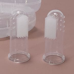 반려동물 구강관린 실리콘 핑거 칫솔/실리콘칫솔 반려견칫솔 대형견칫솔