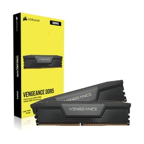 커세어 DDR5 96GB PC5-44800 CL40 VENGEANCE BLACK 패키지 메모리