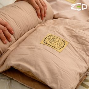 허그온 500,1100 4계절 동계 이불 침낭 훼이크 다운 세탁 500g,1100g