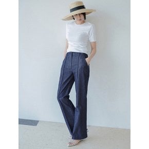 스틸 부츠컷 데님 슬랙스(데님)