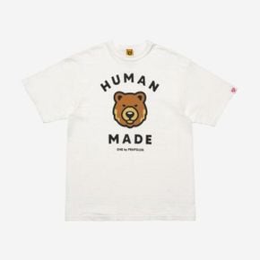 휴먼 메이드 x 원 바이 펜폴즈 베어 티셔츠 화이트 Human Made x One By Penfolds Bear T-Shirt