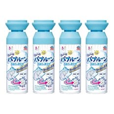  라쿠하피 배수구클리너 배수관 세면대클리너 세척제 씽크대 버블 폼 버블푸쉬 200ml 4개