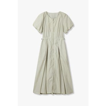 GCUT [지컷25S/S]히든 지퍼 퍼프 슬리브 원피스(7255237111)