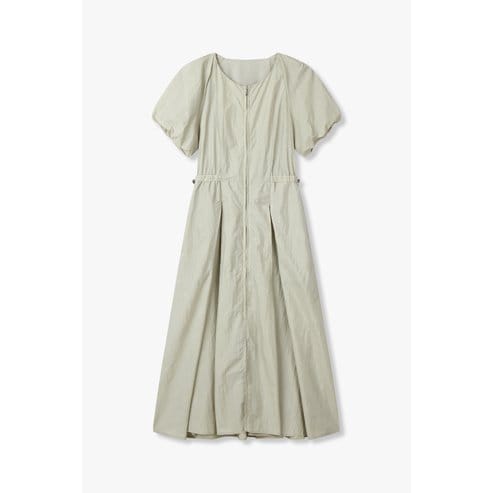 GCUT [지컷25S/S]히든 지퍼 퍼프 슬리브 원피스(7255237111)