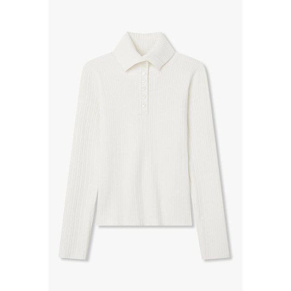 울 블렌드 코어 카라 니트 풀오버 7116150106106