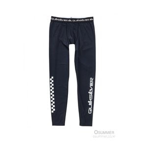 남성 워터 레깅스 QUIKSILVER QUD221002-BLK1 CHECKER LEGGINGS BLK