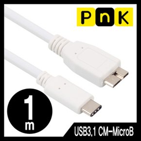 USB PnK CM-MicroB 케이블 Type C P052A USB3.1 1m