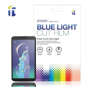 구글 Nexus 6 용 Blue light Cut 시력보호필름+올레포빅증정