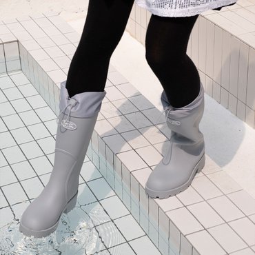 리끌로우 HOU LONG RAIN BOOTS GRAY