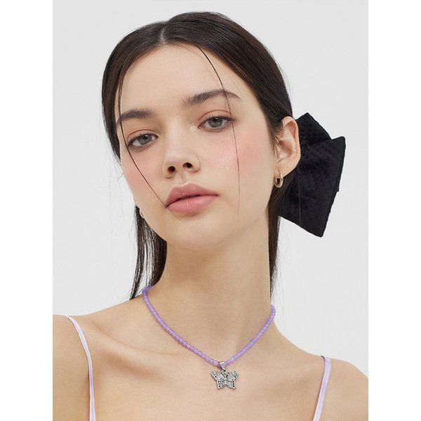 [리퍼브] 하이틴 써지컬 나비 비즈 목걸이